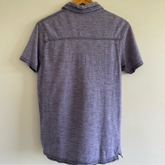 BKE Men's Polo Shirt Purple Size Medium - Picture 3 of 10